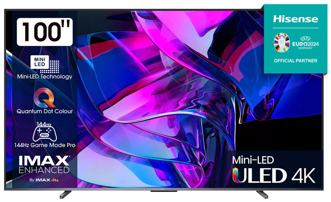 Телевизор Hisense 100U7KQ Mini LED 4K Ultra HD RU