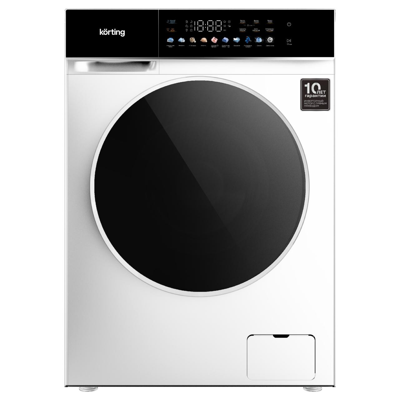 Отдельностоящая стиральная машина с паром Korting KWM 60DS1260 RU