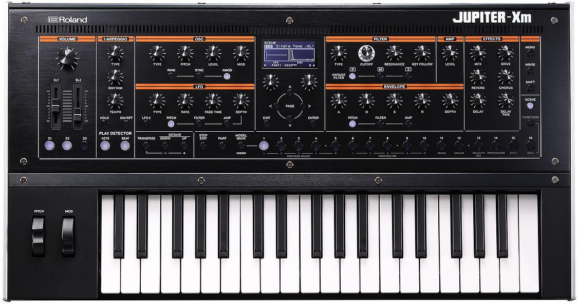 Синтезатор Roland JUPITER-Xm, черный